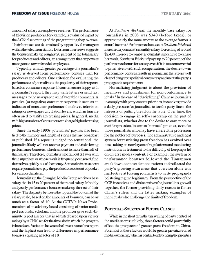 Page 10 of Speak No Evil: Mass Media Control in Contemporary China
