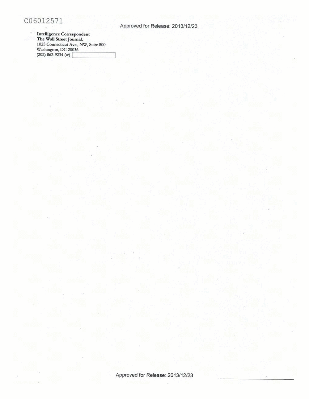 Page 105 from Email Correspondence Between Reporters and CIA Flacks