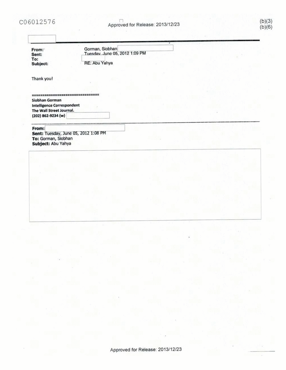 Page 111 from Email Correspondence Between Reporters and CIA Flacks