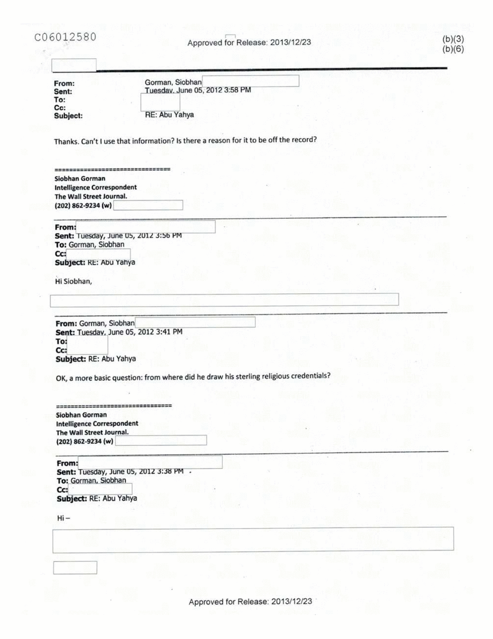 Page 118 from Email Correspondence Between Reporters and CIA Flacks