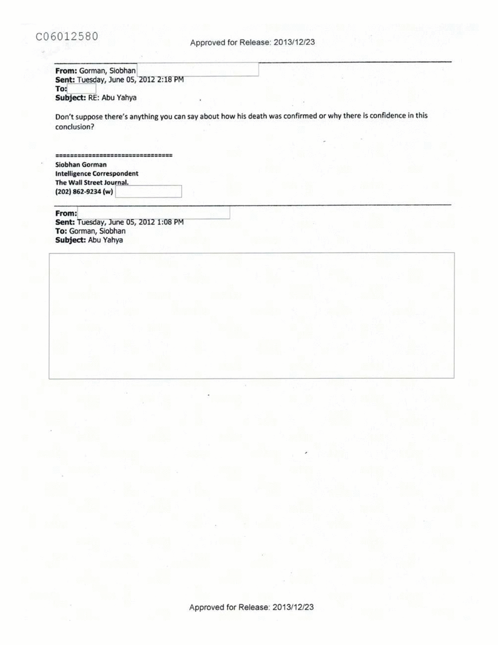 Page 119 from Email Correspondence Between Reporters and CIA Flacks