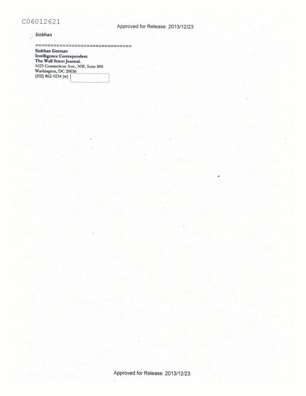 Page 172 from Email Correspondence Between Reporters and CIA Flacks