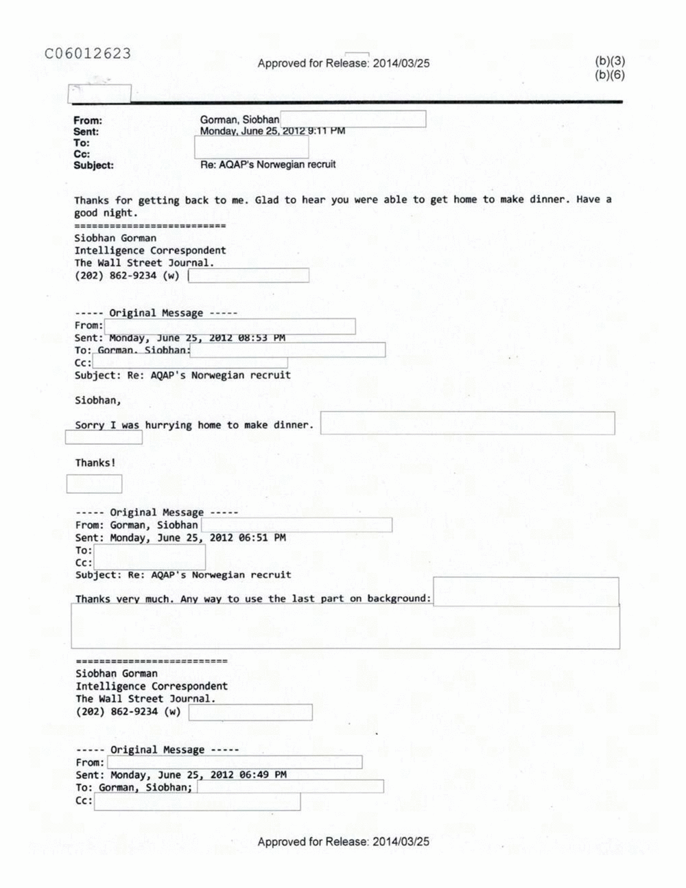 Page 177 from Email Correspondence Between Reporters and CIA Flacks