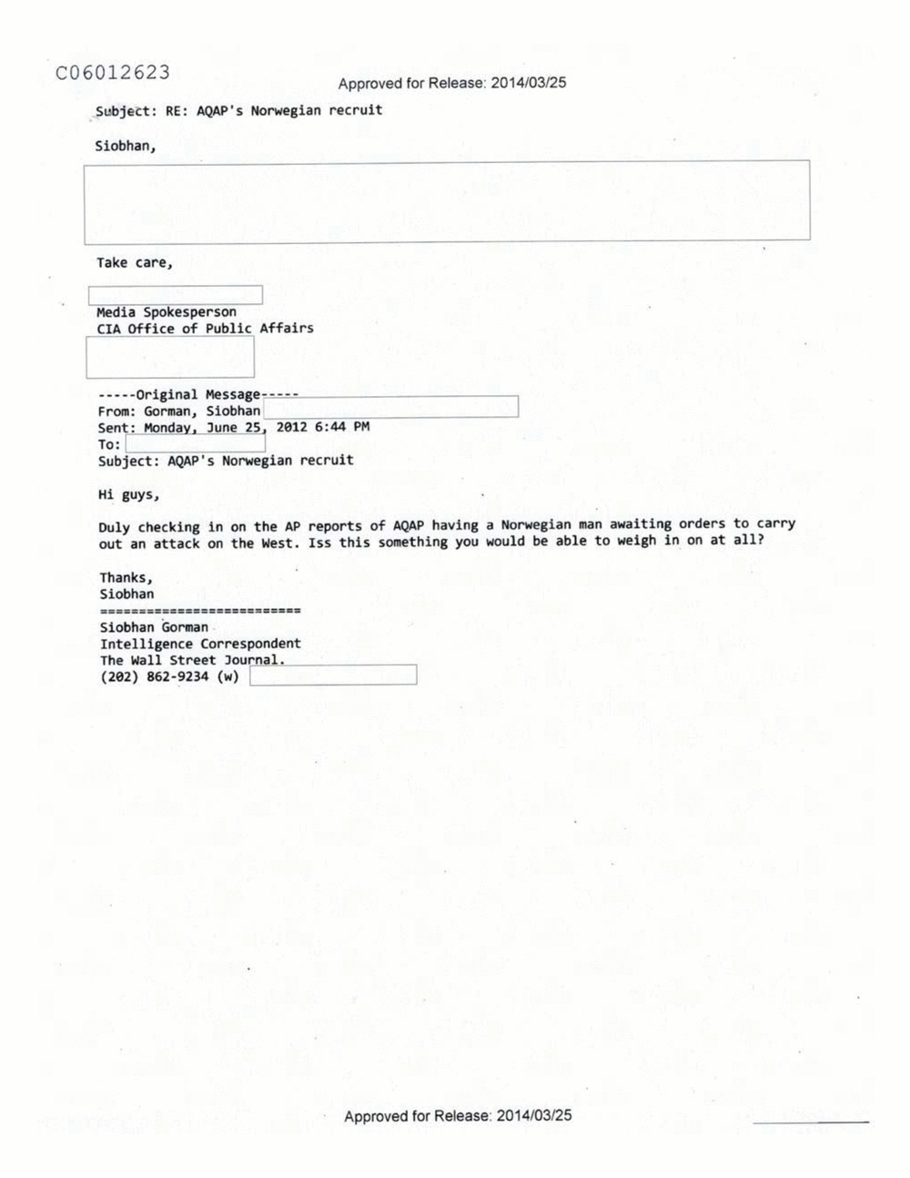 Page 178 from Email Correspondence Between Reporters and CIA Flacks