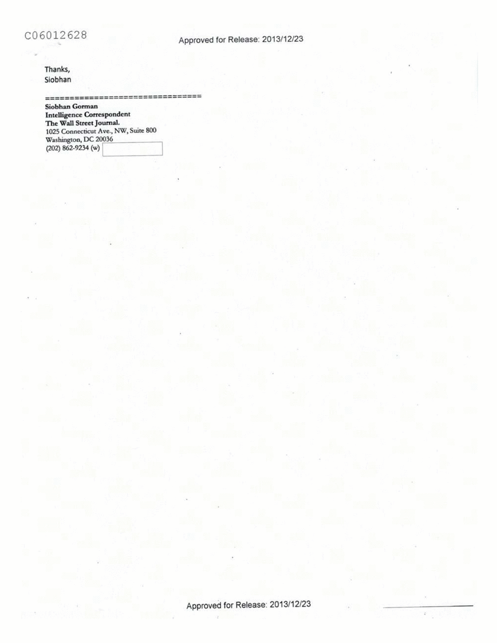Page 185 from Email Correspondence Between Reporters and CIA Flacks