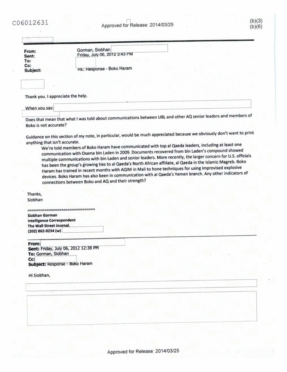 Page 189 from Email Correspondence Between Reporters and CIA Flacks