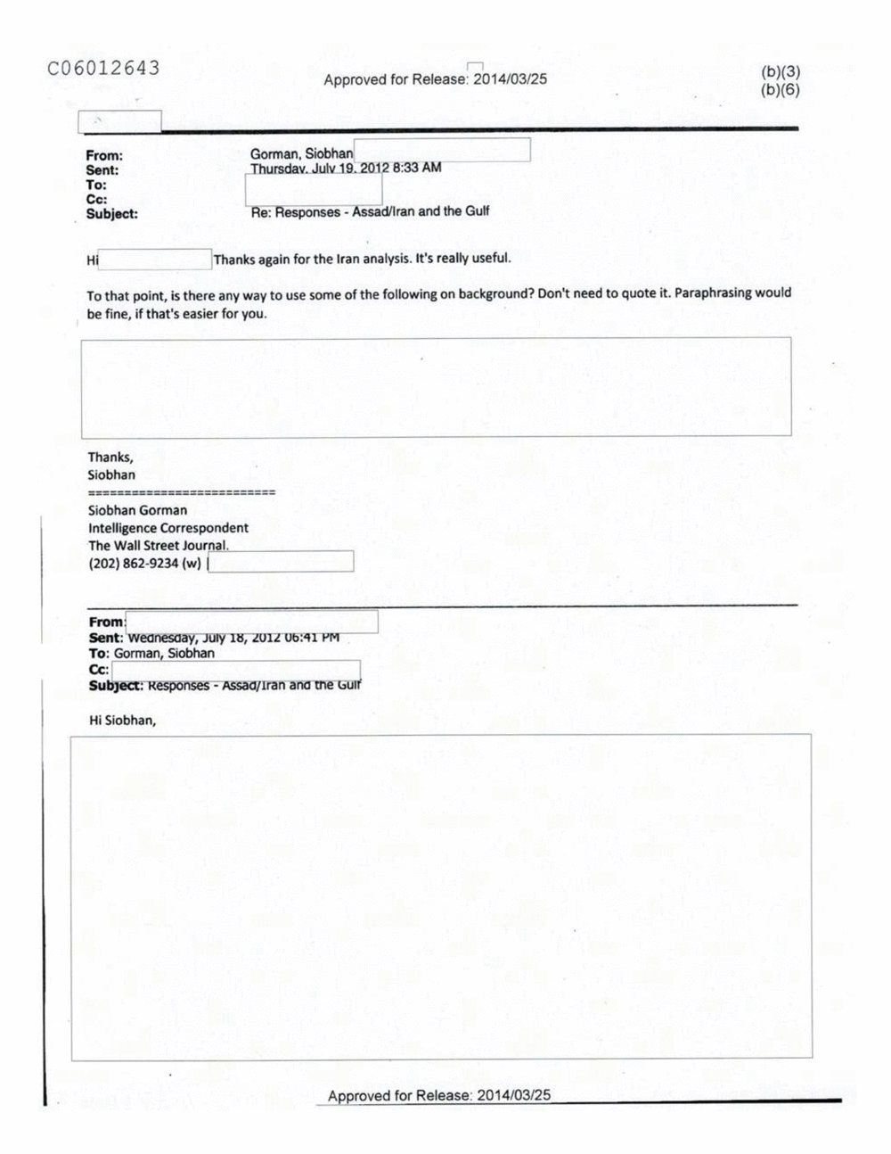 Page 210 from Email Correspondence Between Reporters and CIA Flacks