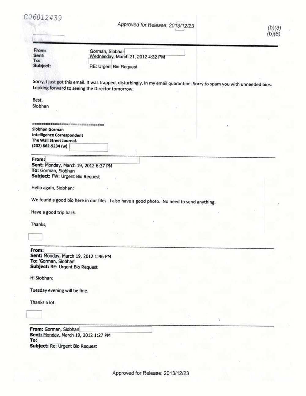 Page 22 from Email Correspondence Between Reporters and CIA Flacks