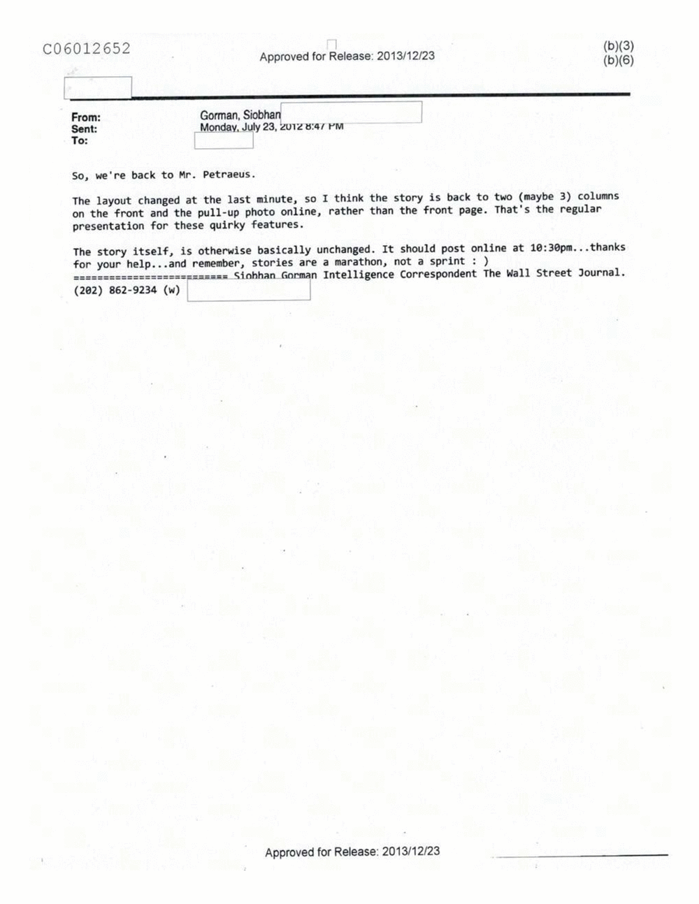 Page 228 from Email Correspondence Between Reporters and CIA Flacks