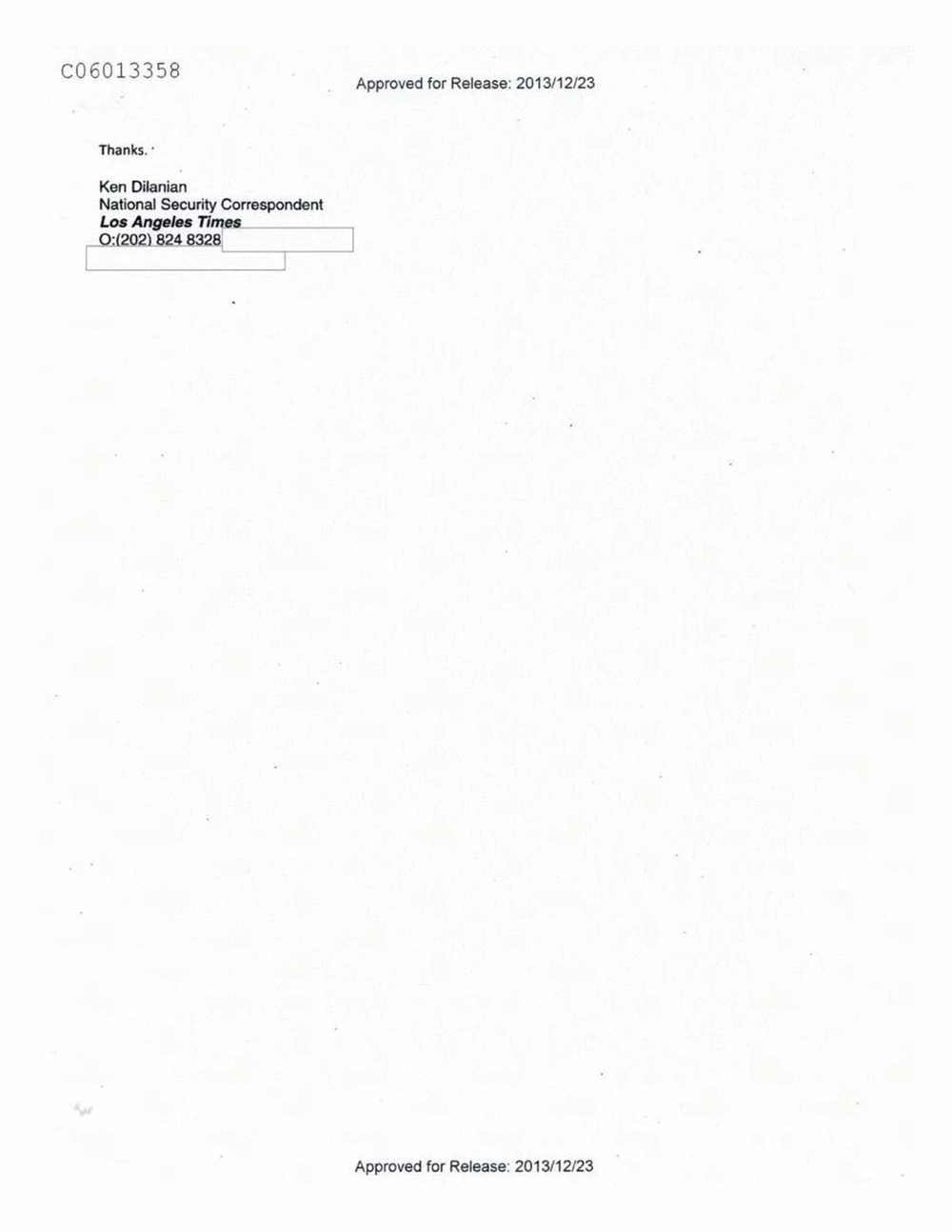 Page 279 from Email Correspondence Between Reporters and CIA Flacks