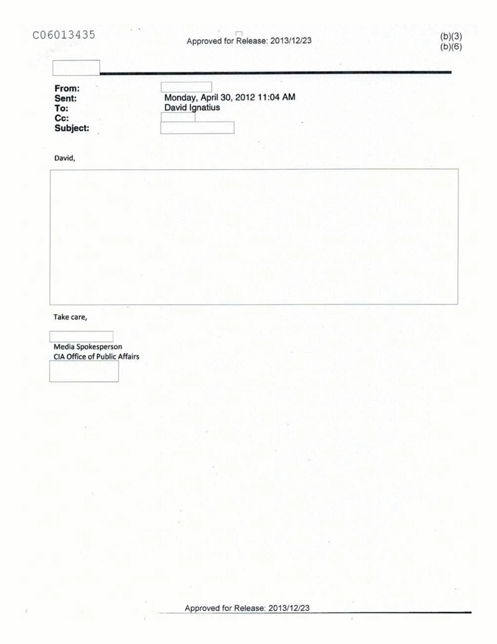 Page 297 from Email Correspondence Between Reporters and CIA Flacks