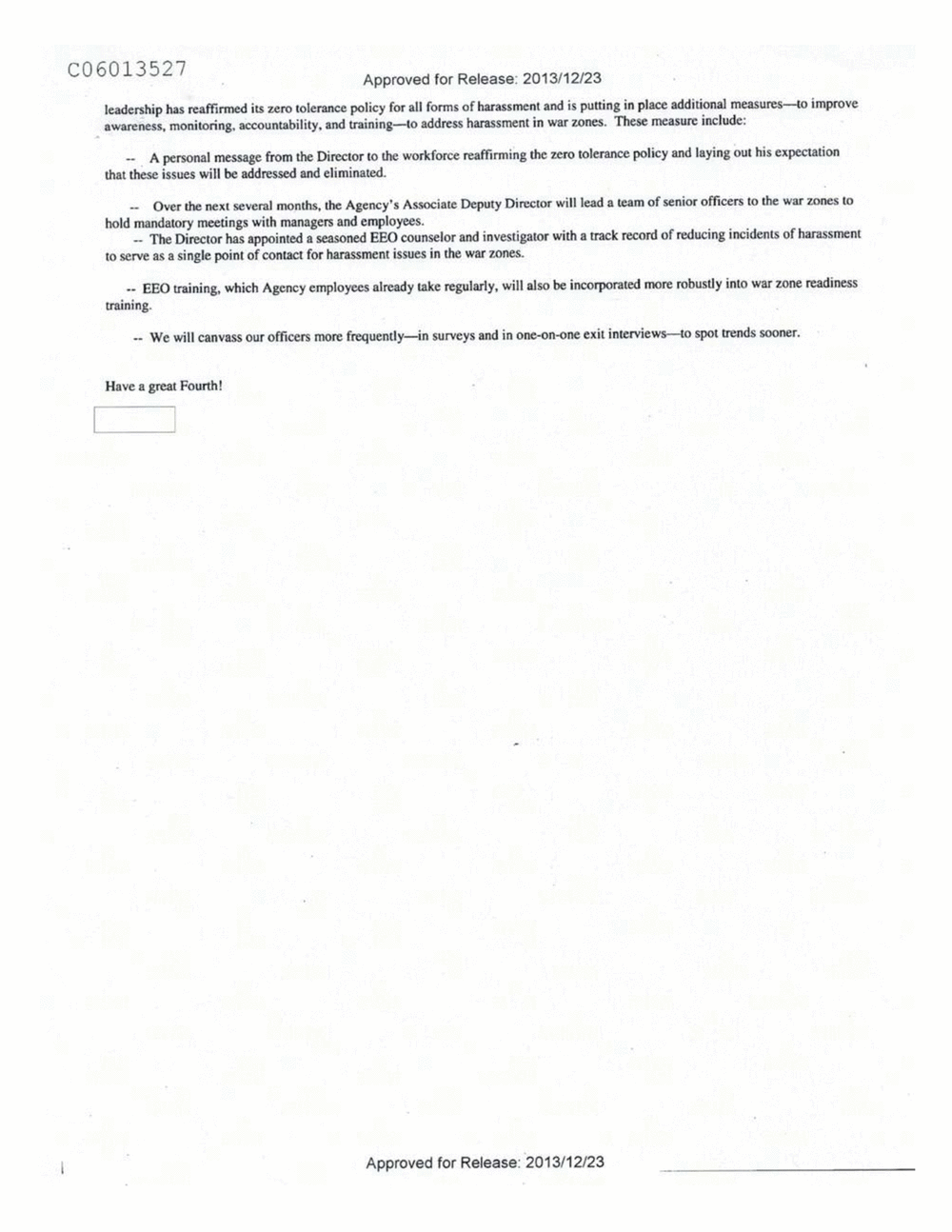 Page 368 from Email Correspondence Between Reporters and CIA Flacks