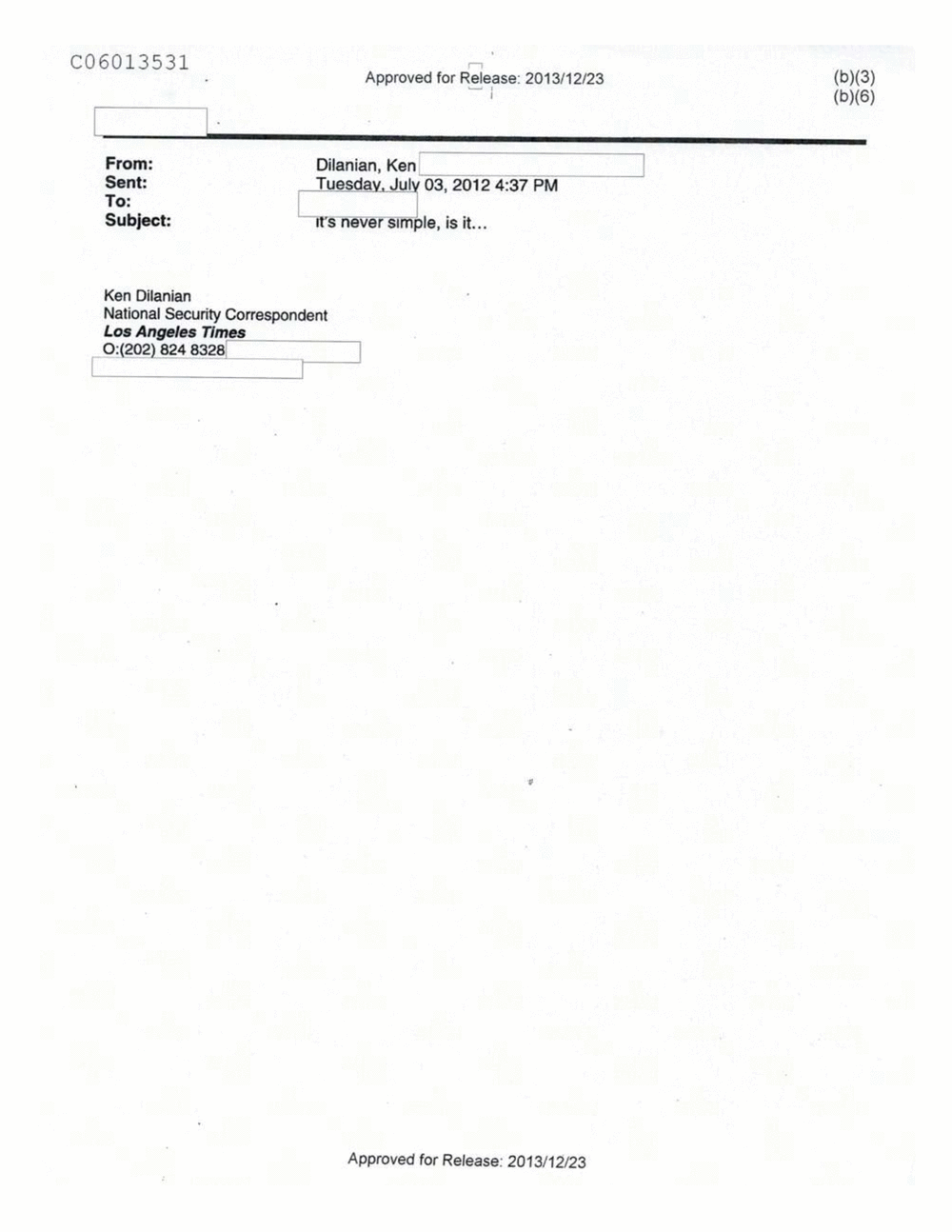 Page 370 from Email Correspondence Between Reporters and CIA Flacks