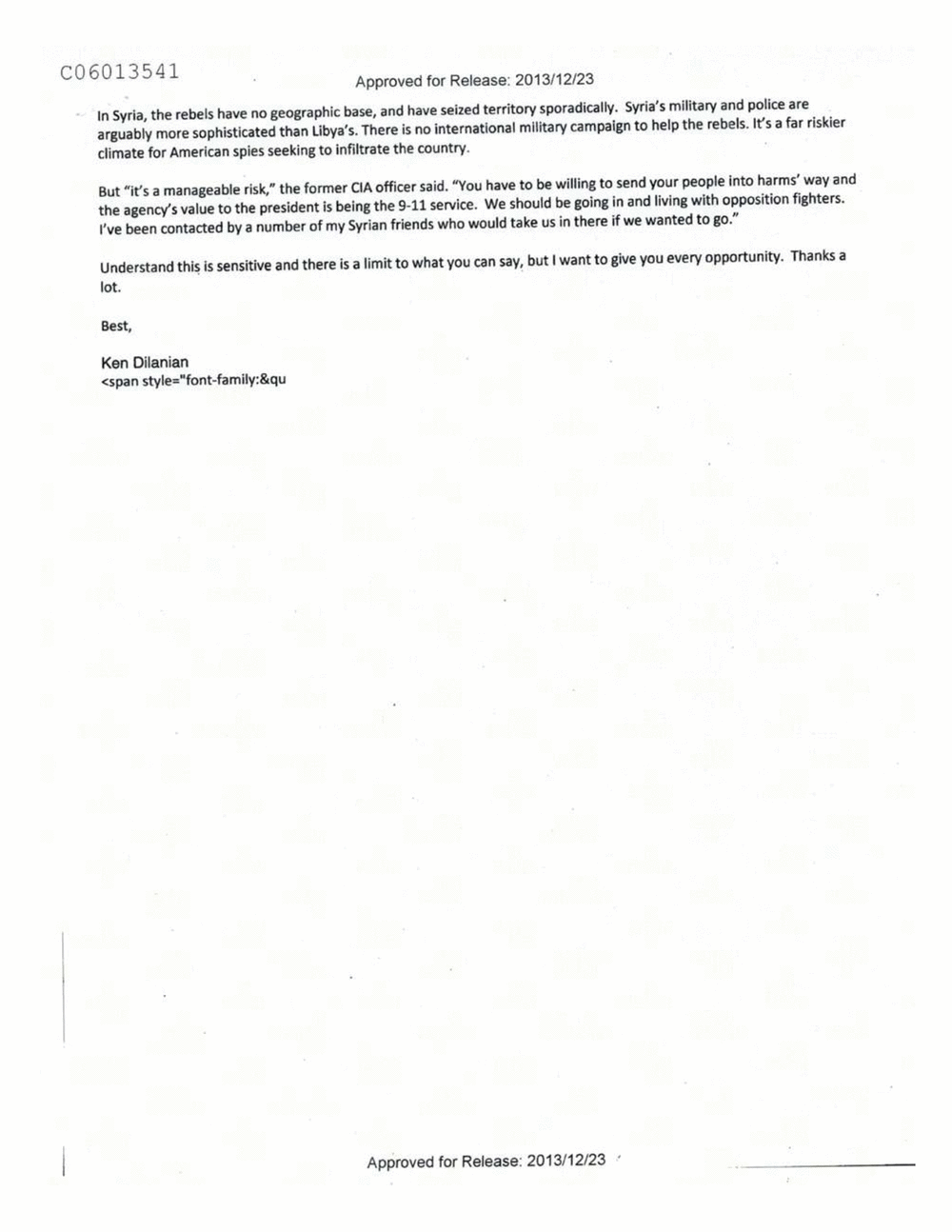 Page 398 from Email Correspondence Between Reporters and CIA Flacks
