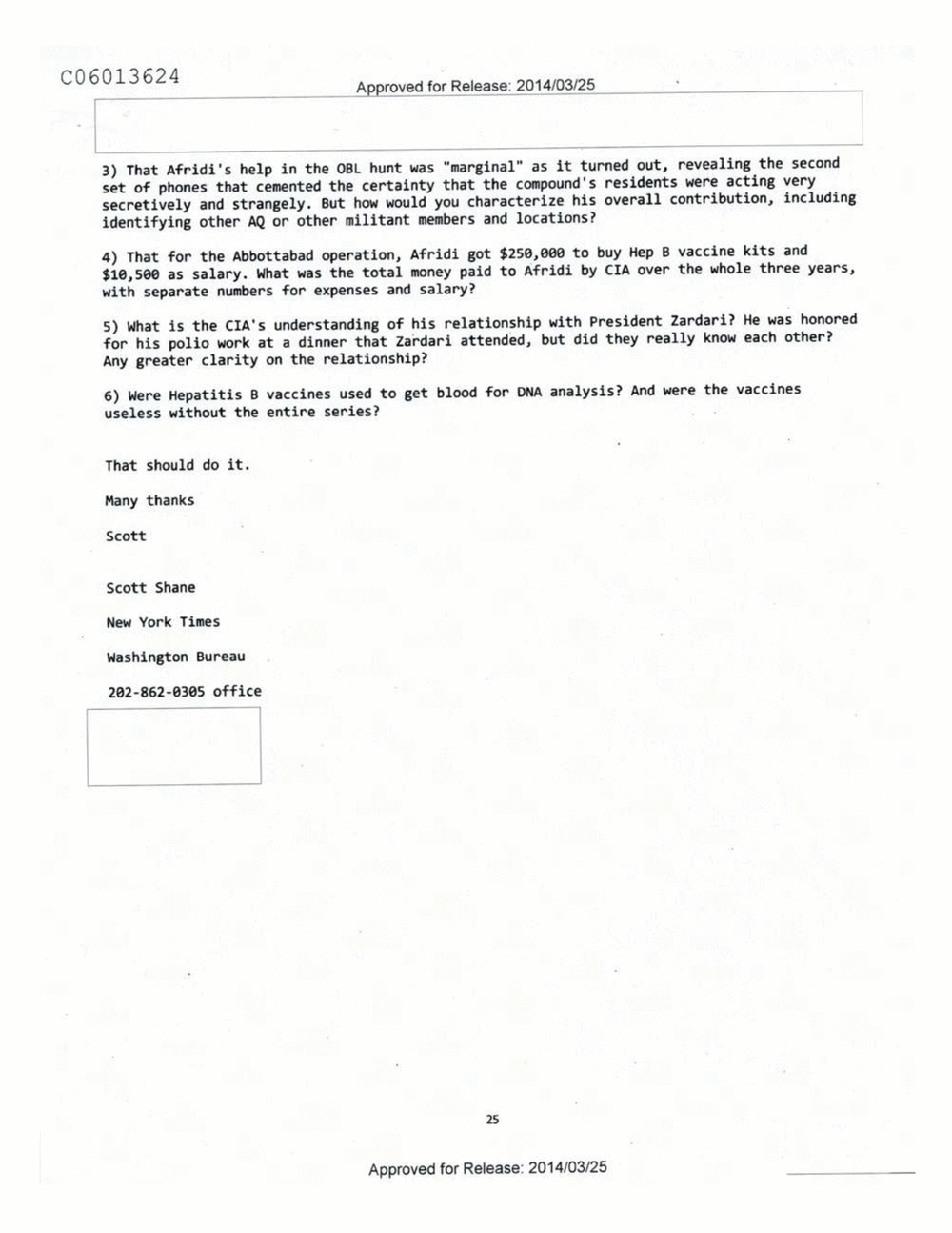 Page 459 from Email Correspondence Between Reporters and CIA Flacks