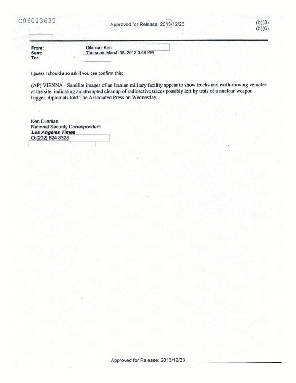 Page 473 from Email Correspondence Between Reporters and CIA Flacks
