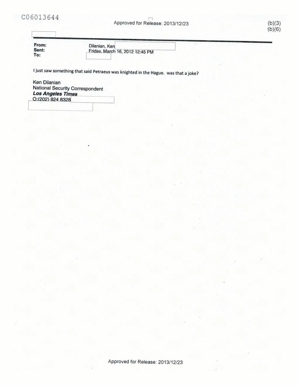 Page 485 from Email Correspondence Between Reporters and CIA Flacks