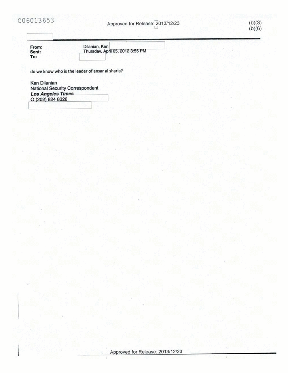Page 504 from Email Correspondence Between Reporters and CIA Flacks
