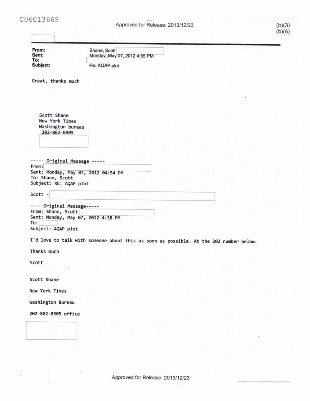 Page 517 from Email Correspondence Between Reporters and CIA Flacks