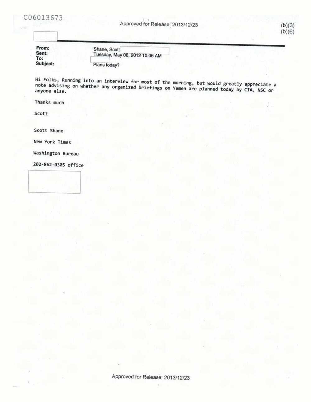 Page 525 from Email Correspondence Between Reporters and CIA Flacks