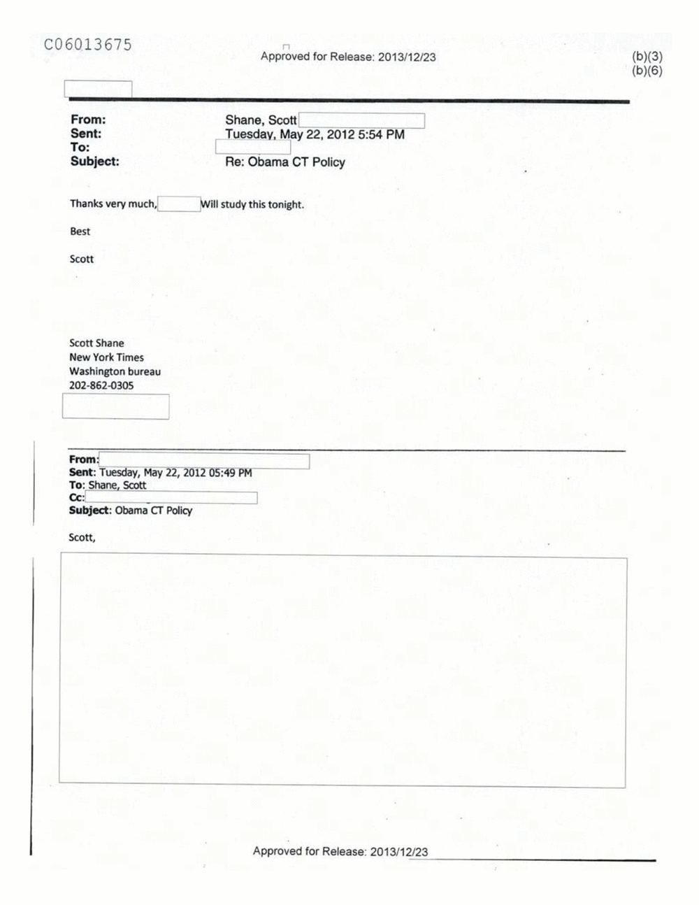 Page 527 from Email Correspondence Between Reporters and CIA Flacks