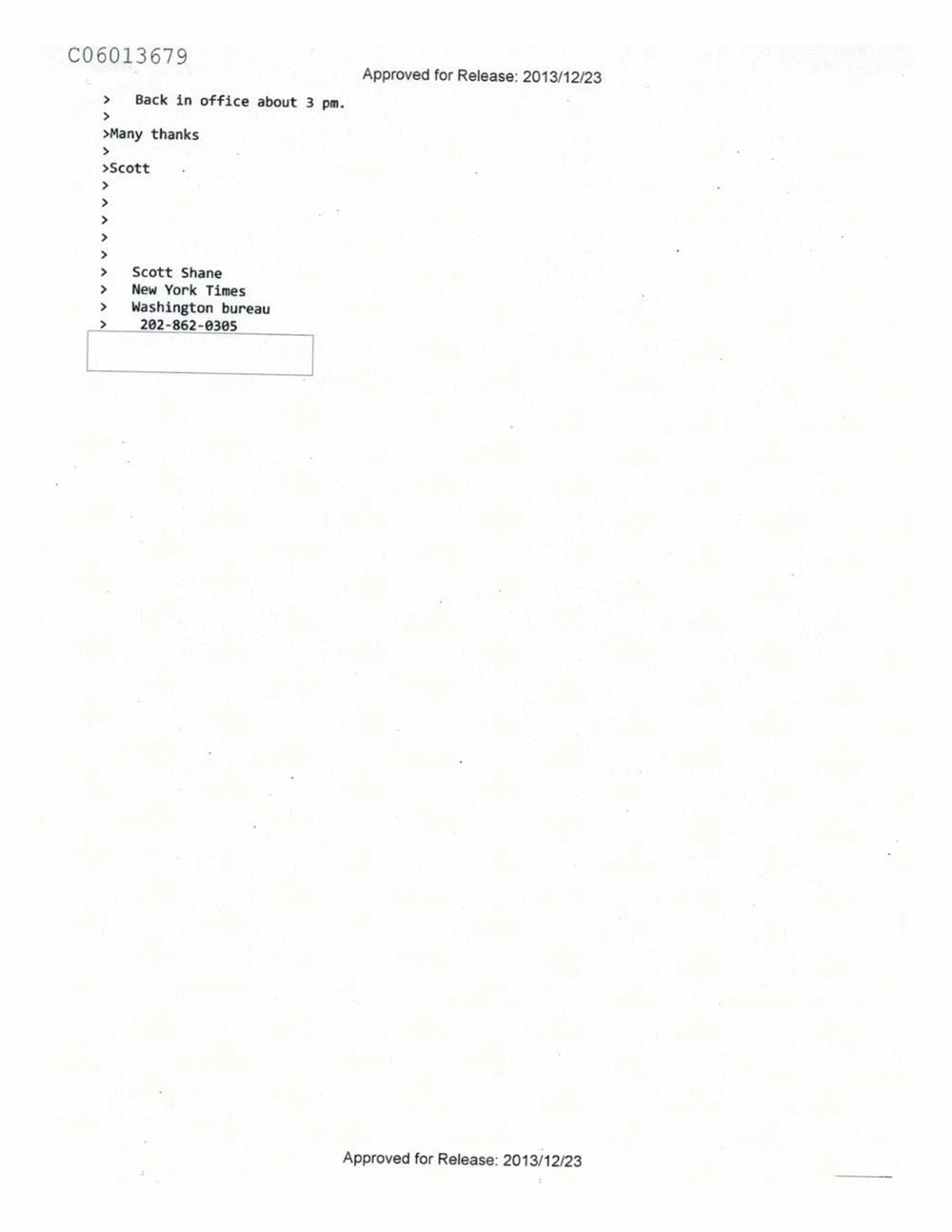 Page 536 from Email Correspondence Between Reporters and CIA Flacks