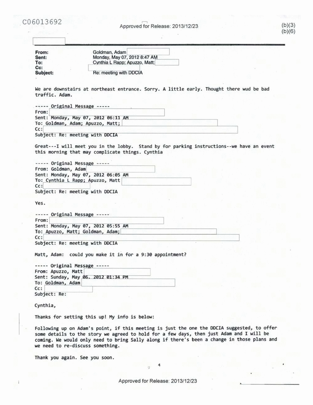 Page 552 from Email Correspondence Between Reporters and CIA Flacks