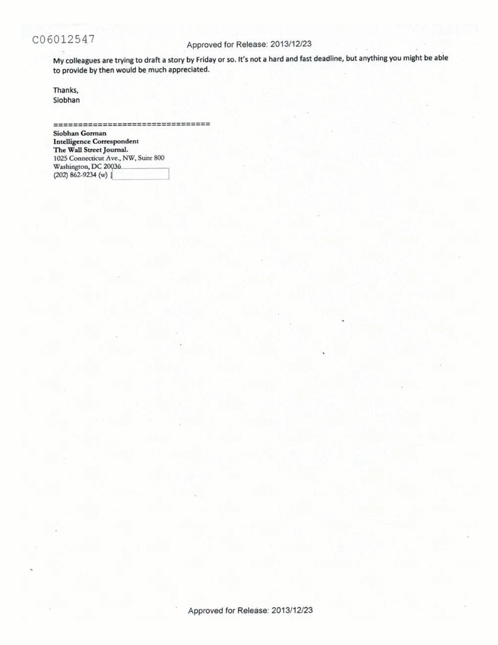 Page 83 from Email Correspondence Between Reporters and CIA Flacks