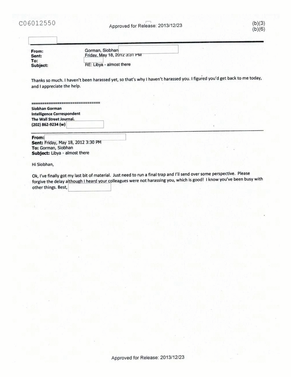 Page 86 from Email Correspondence Between Reporters and CIA Flacks