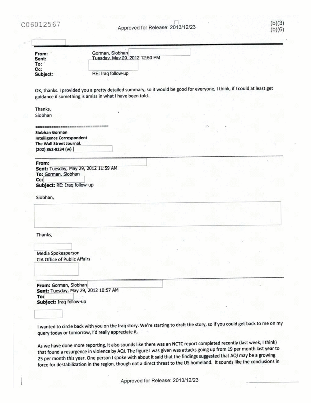 Page 98 from Email Correspondence Between Reporters and CIA Flacks