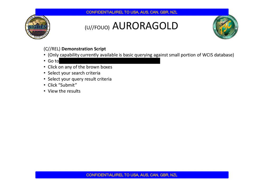 Page 4 from AURORAGOLD project overview (2011)