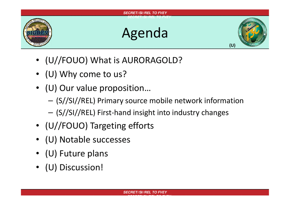 Page 2 from AURORAGOLD Working Group