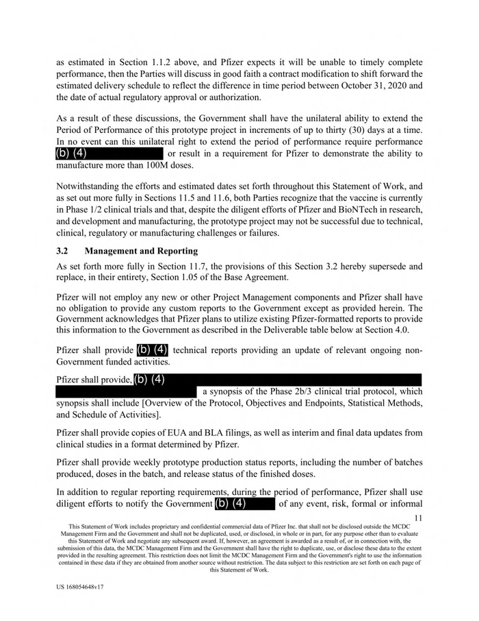 Page 13 of pfizer-vaccinecontract-hhs-tdl