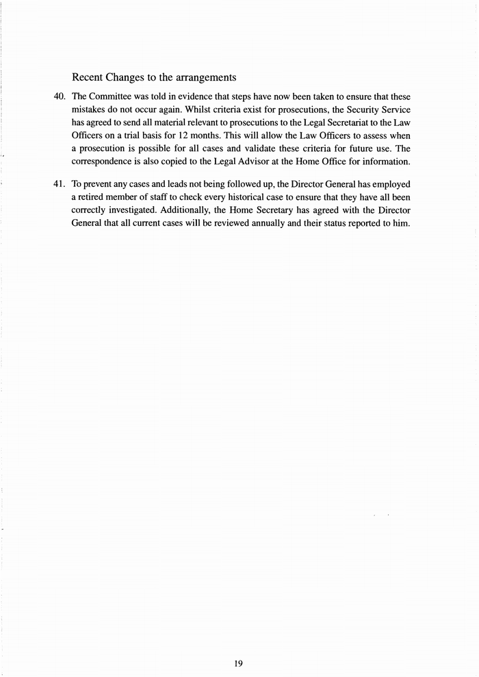 Page 19 of Mitrokhin Inquiry