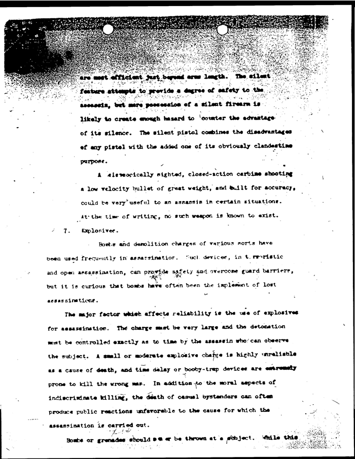 Page 16 of A Study of Assassination - CIA Document