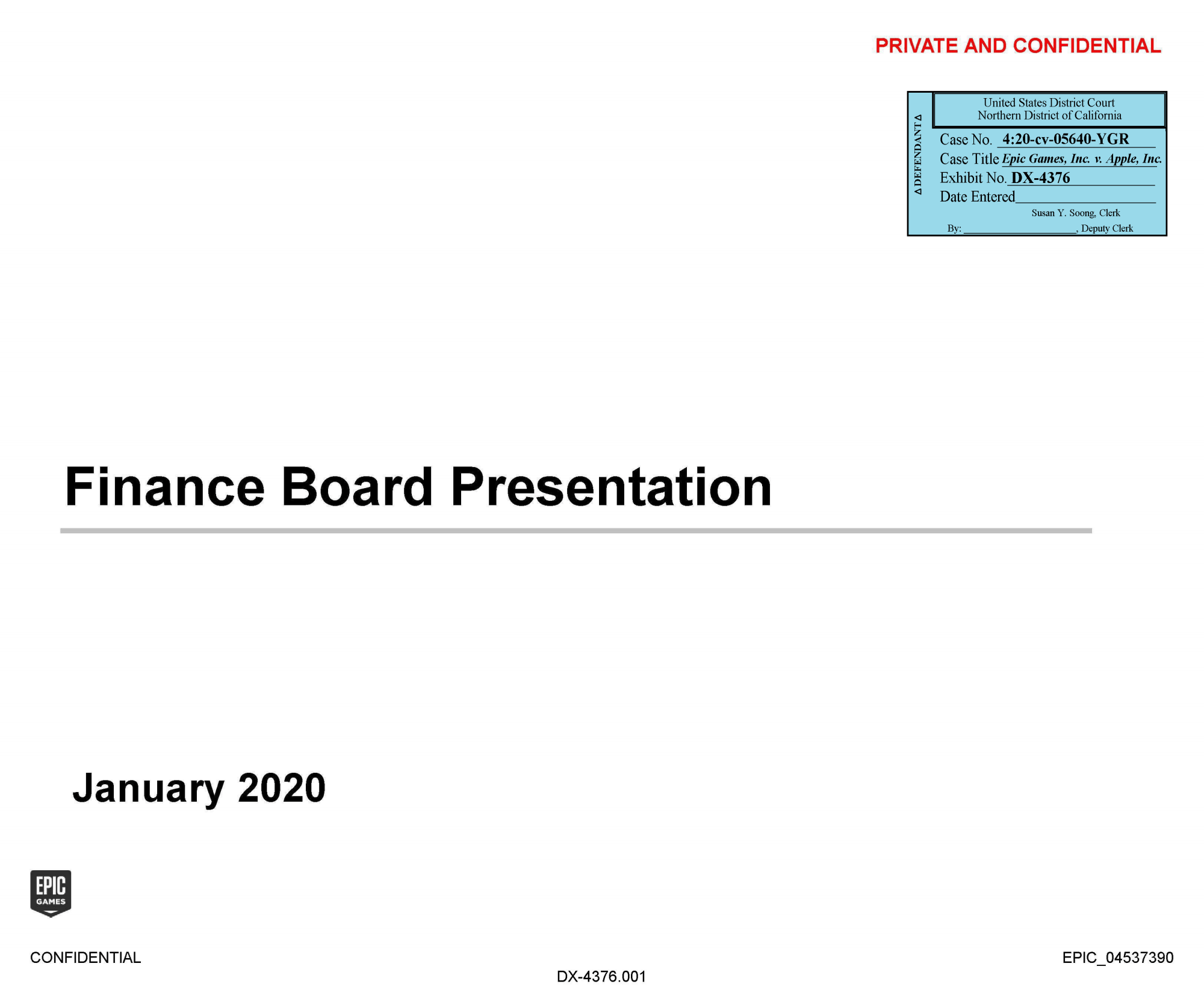 Page 1 of 2020-january-epic-finance-board-presentation
