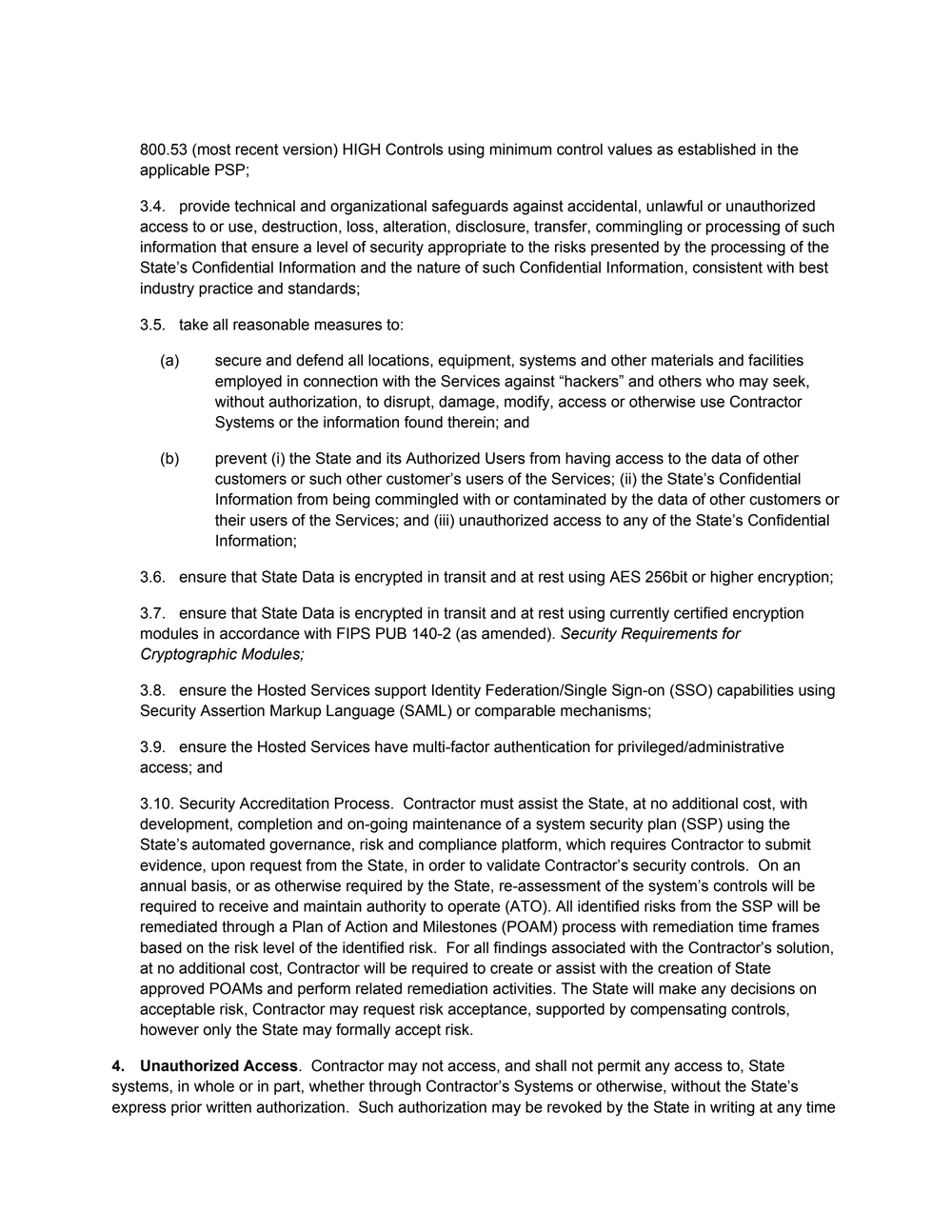 Page 71 from State of Michigan 2020 Kaseware contract
