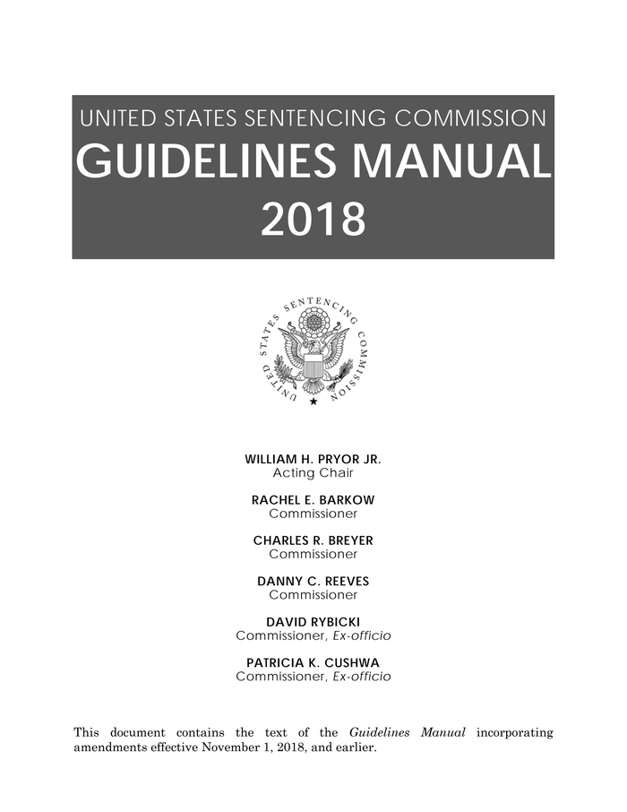 Us Sentencing Commission 2018 Guidelines Manual Documentcloud 6835