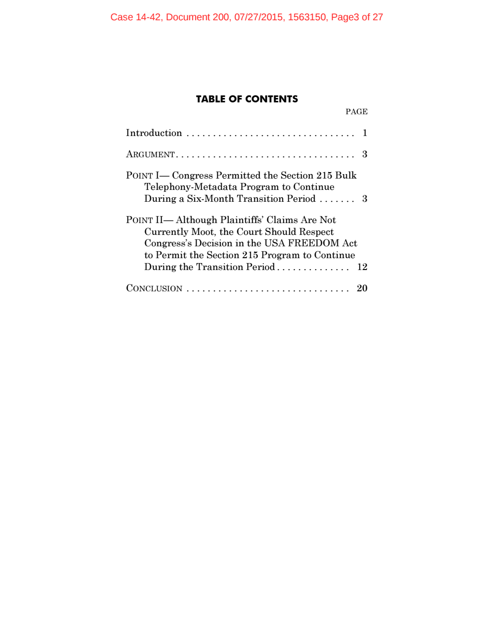 Page 3 from Government Response to ACLU Motion