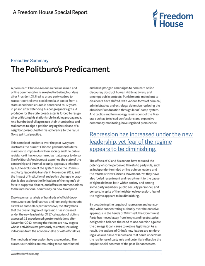 Page 3 of The Politburo’s Predicament:Confronting the Limitations of Chinese Communist Party Repression
