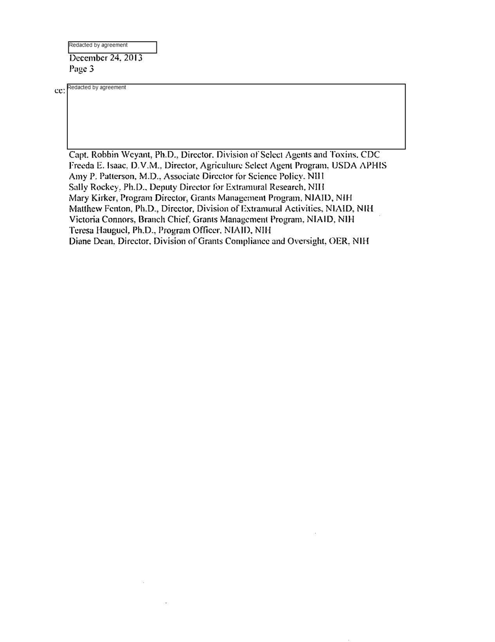 Page 3 from UW Madison Lab Accident Reports to NIH