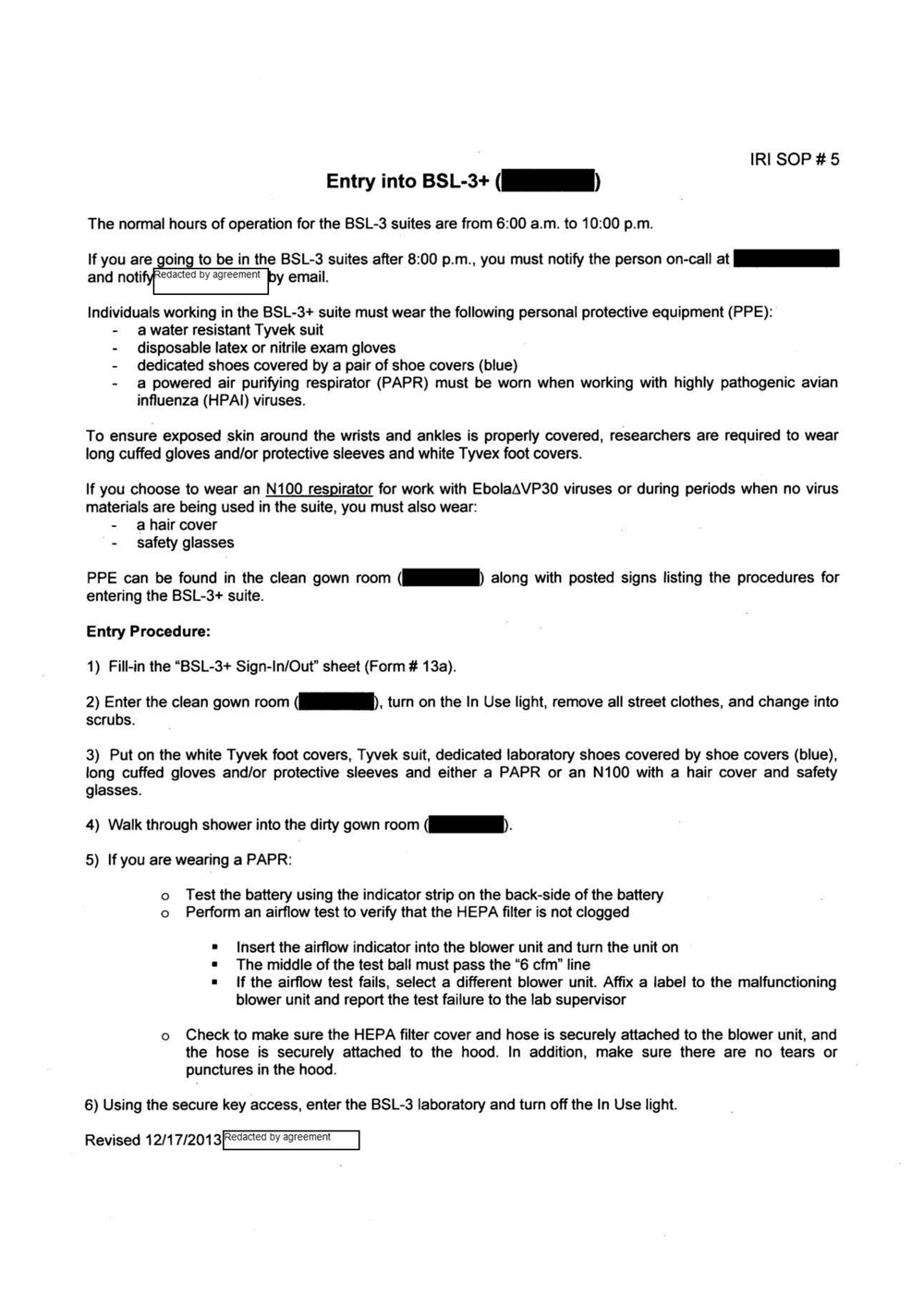 Page 49 from UW Madison Lab Accident Reports to NIH