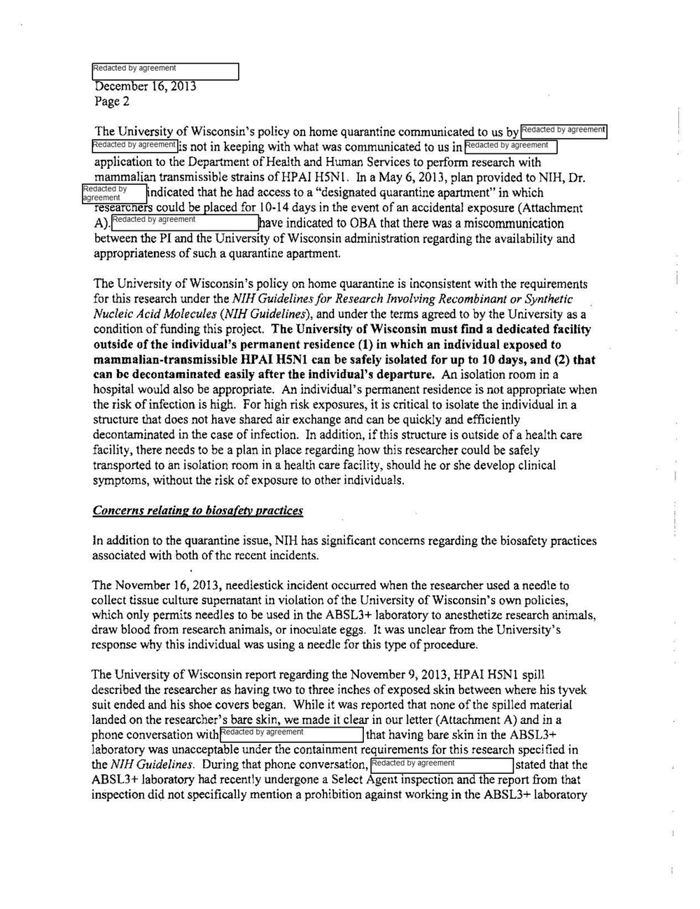 Page 55 from UW Madison Lab Accident Reports to NIH