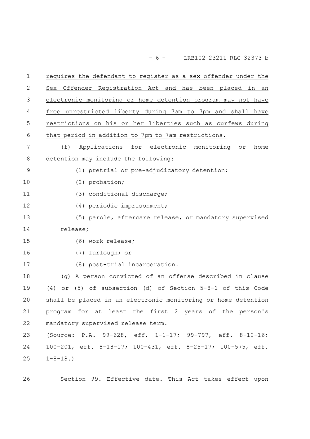 Page 8 from Illinois State Rep. Margaret Croke Email to Sheriff’s Office With Draft Bills