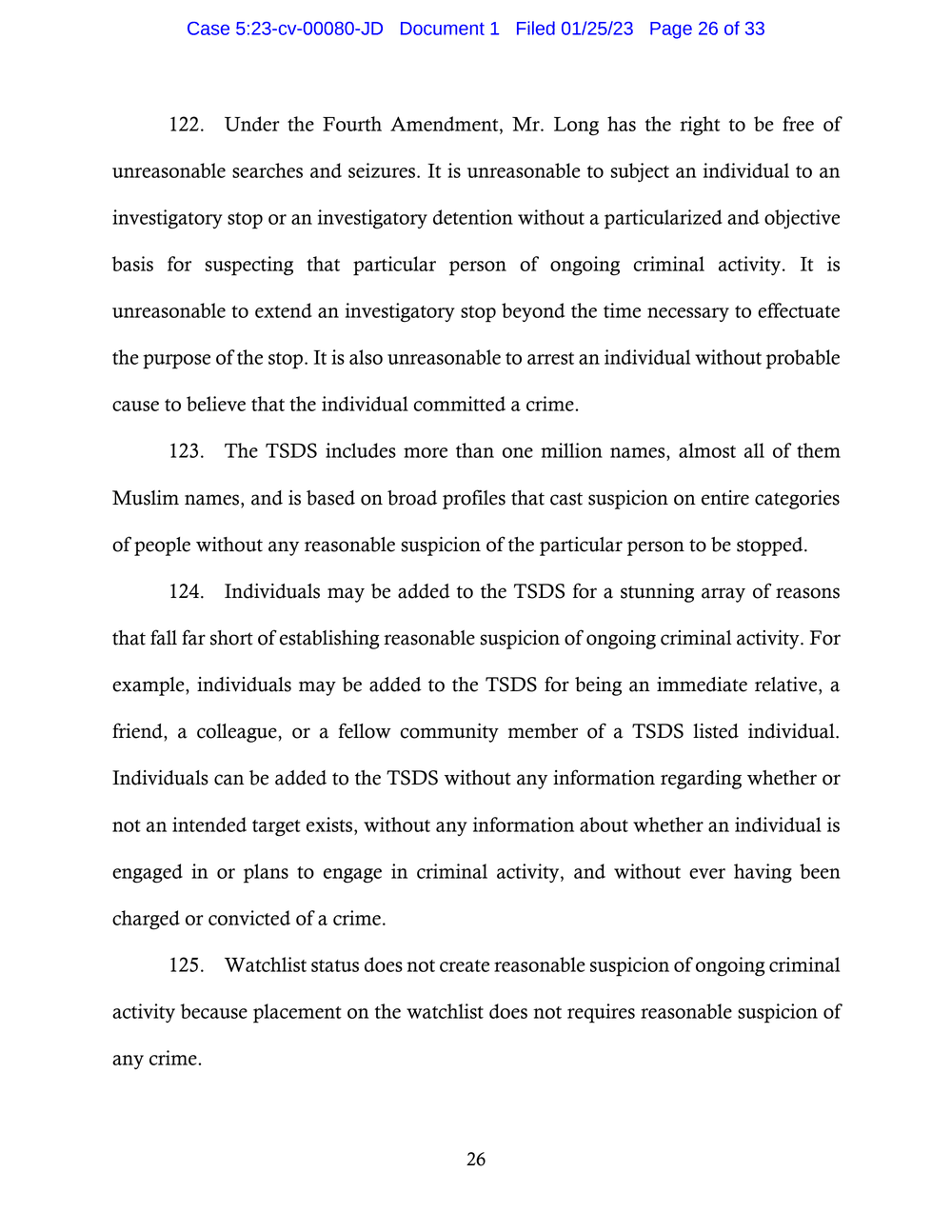 Page 26 from Saadiq Long Complaint Against Oklahoma City Police