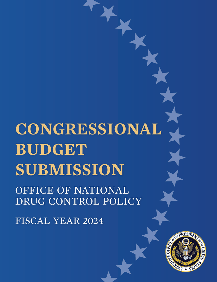 FY 2024 ONDCP Congressional Budget Submission DocumentCloud