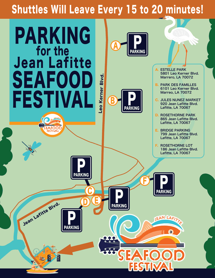 LafitteSeafoodFestivalPARKINGMAP DocumentCloud