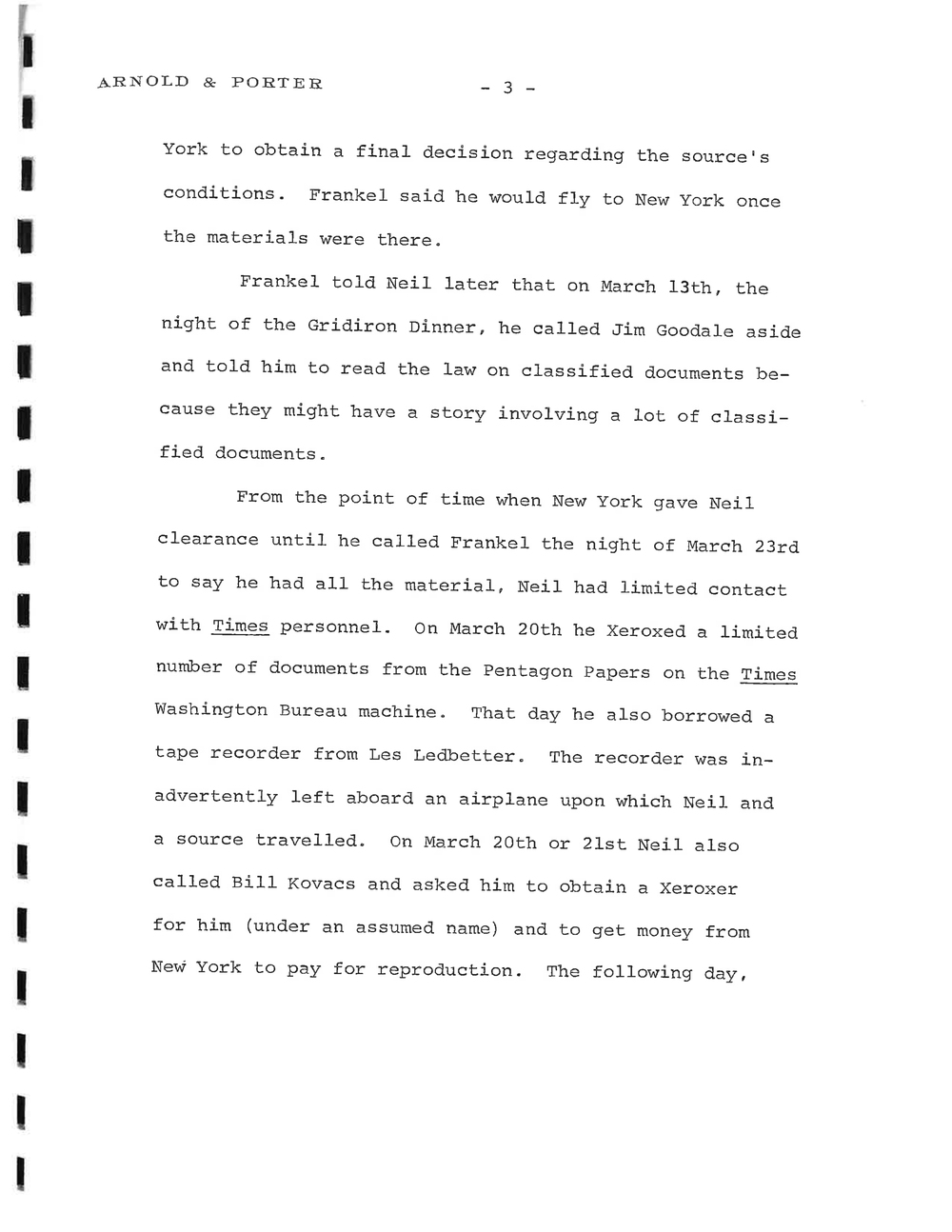 Page 3 from Rogovin Sheehan memo