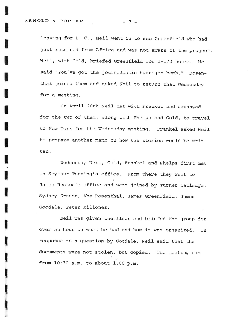 Page 7 from Rogovin Sheehan memo