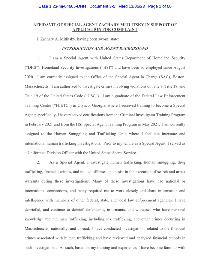 Usa V Han Lee Et Al - Complaint Affidavit Redacted - Documentcloud